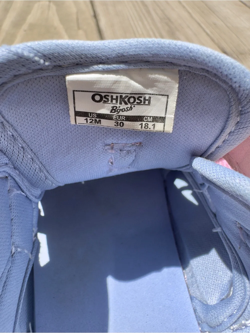 OshKosh Bgosh waterproof shoes